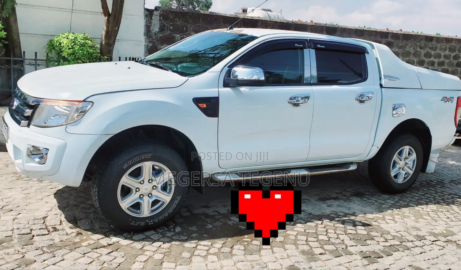 Ford Ranger Wildtrak 2014 White