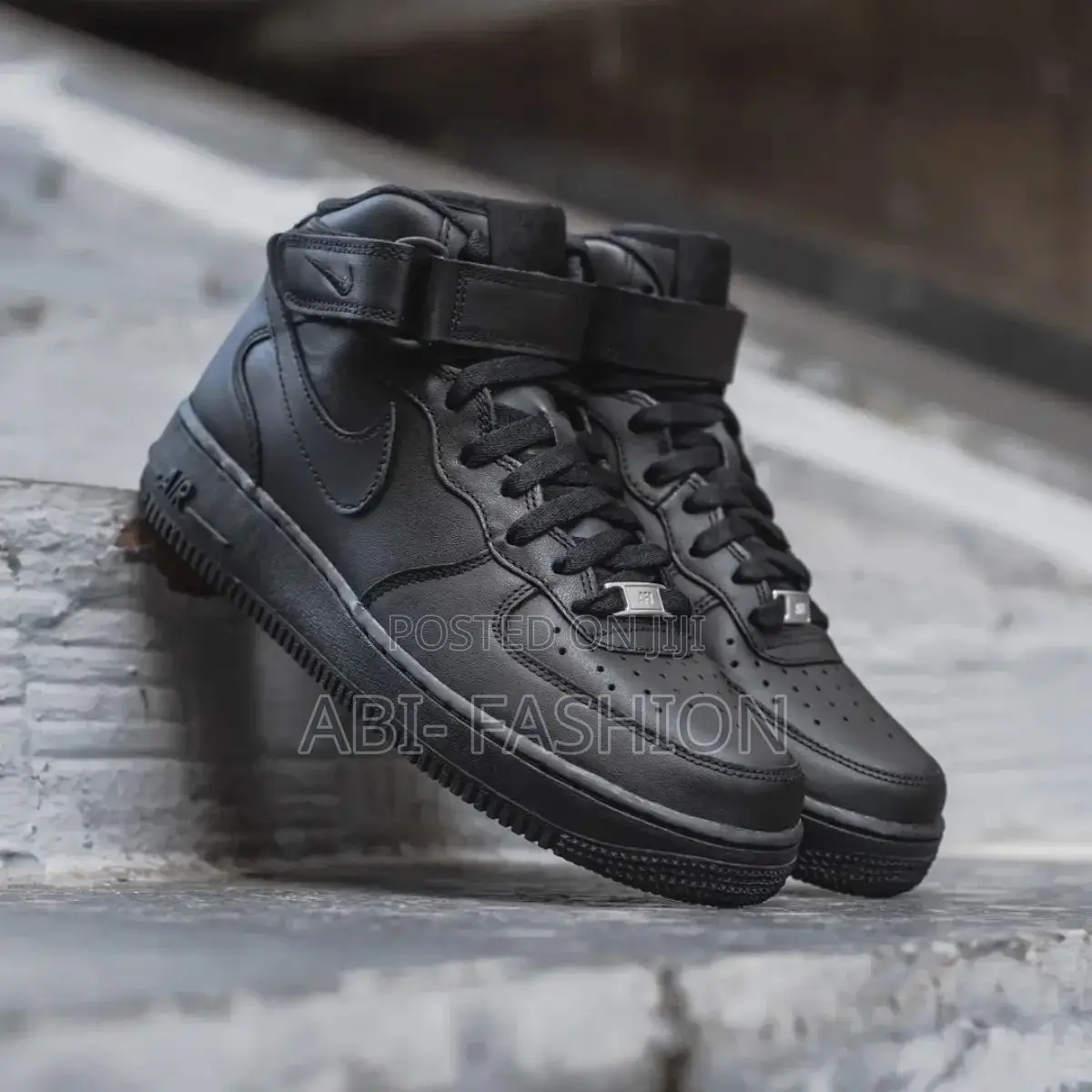 Nike AF1 Boots Triple Black | New Arrival | Size 40, 41, 42, 43