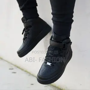 Nike AF1 Boots Triple Black | New Arrival | Size 40, 41, 42, 43