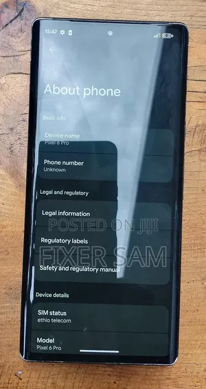Google Pixel 6 Pro 128 GB Gray