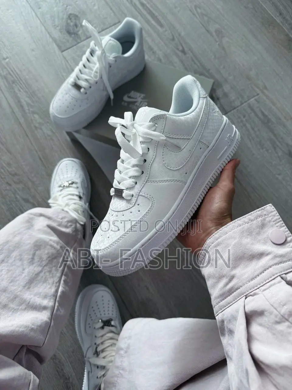 Nike AF1 Kobe Forever White | New Arrival | Size 40, 41, 42, 43