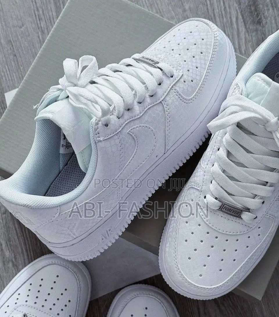 Nike AF1 Kobe Forever White | New Arrival | Size 40, 41, 42, 43