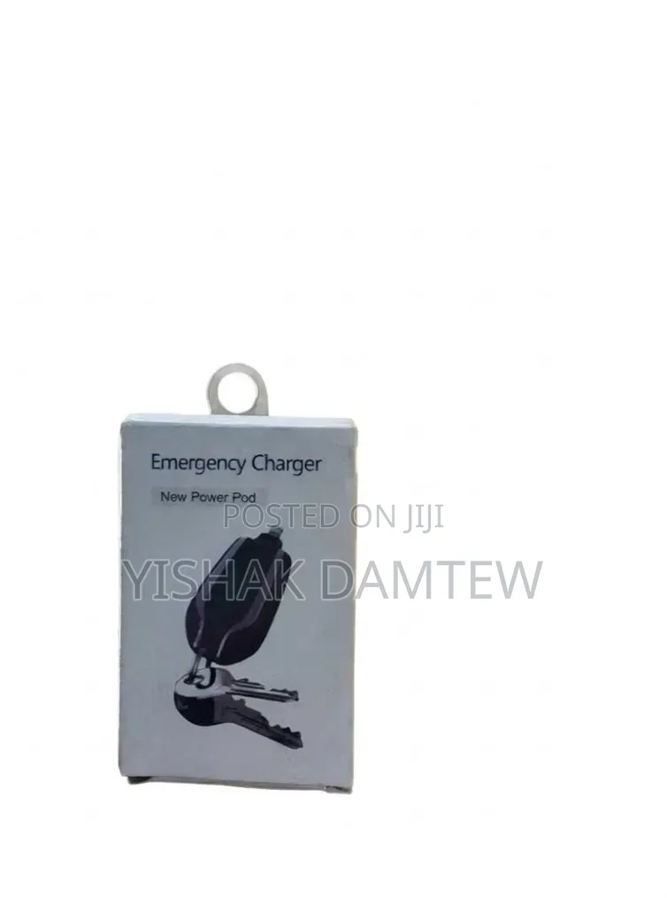 Mini Keychain Emergency Power Pod