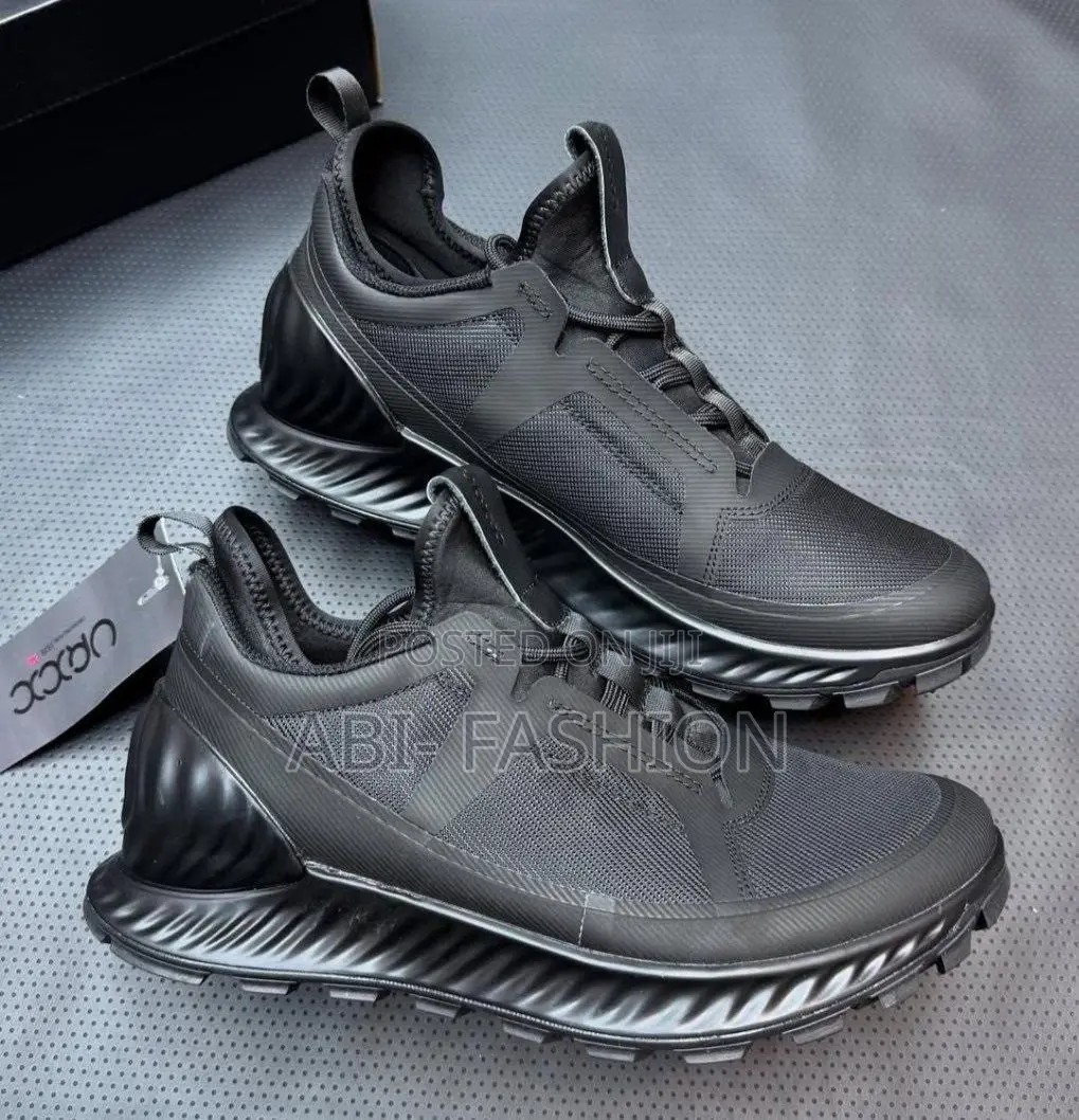 Ecco Exostrike Triple Black | New Arrival | Size 40, 41, 42, 43