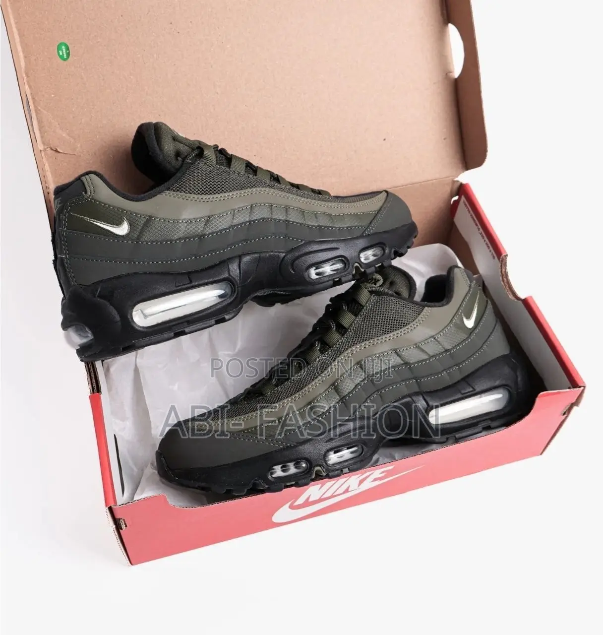 Nike Air Max 95 Corteiz Army Green | New Arrival | Size 40, 41, 42, 43