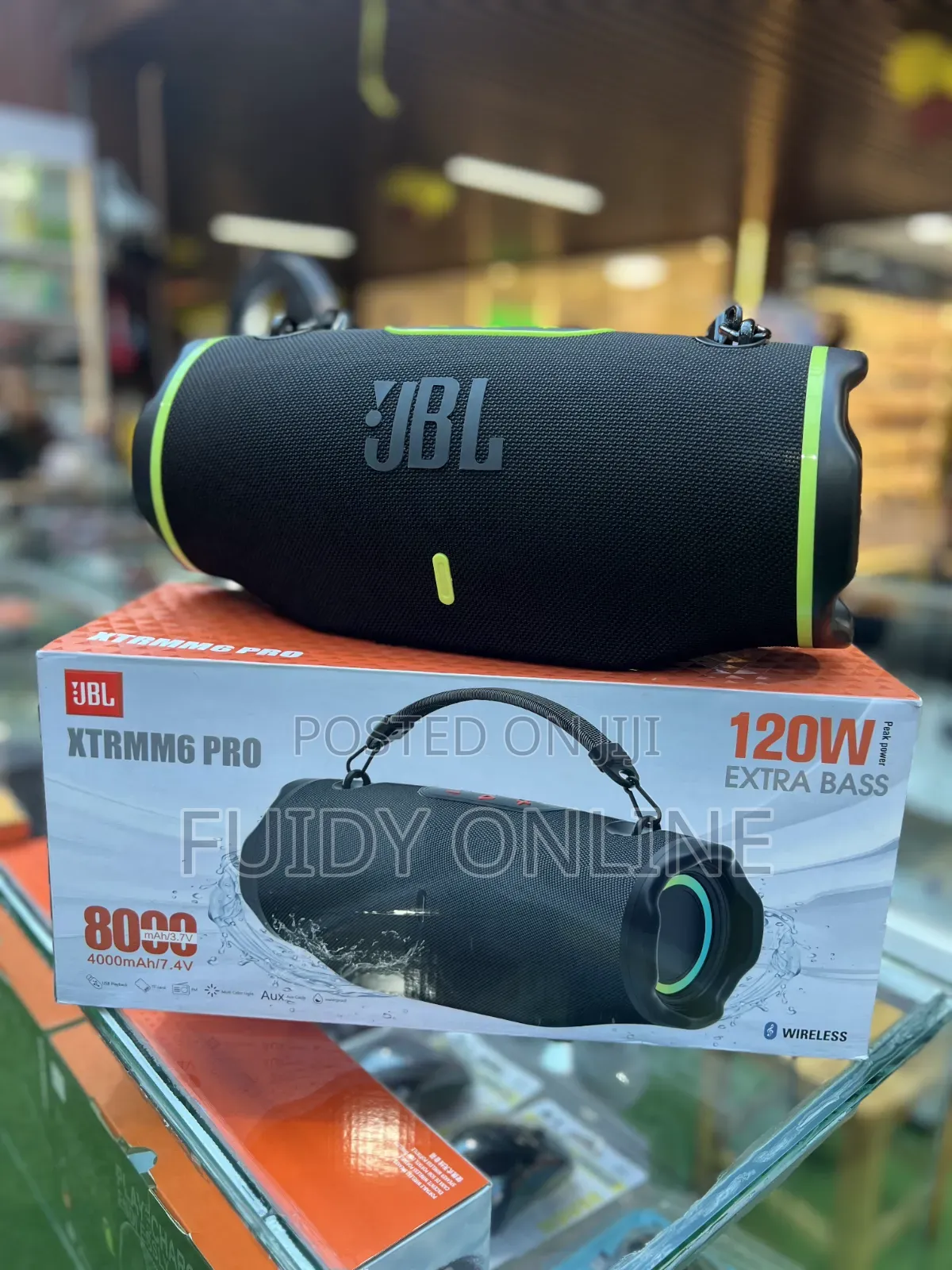 Title: JBL XTRMM6 PRO – 120W Extra Bass Wireless Speaker