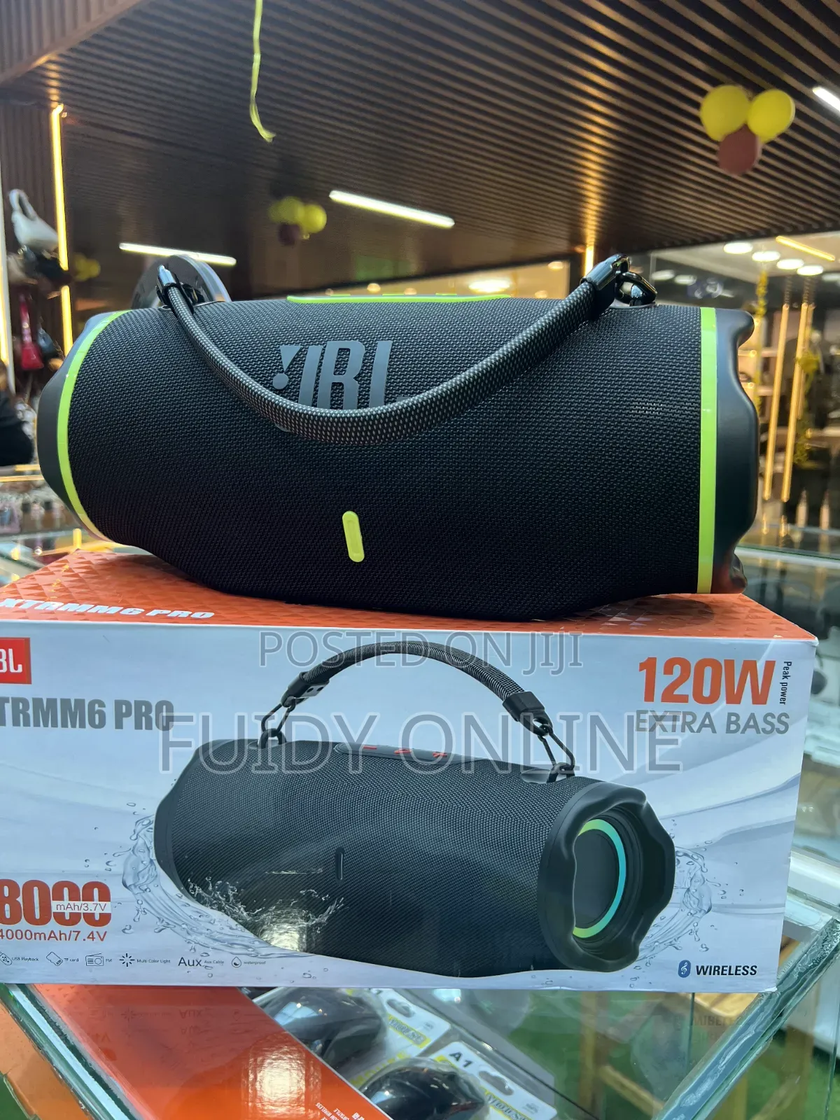 Title: JBL XTRMM6 PRO – 120W Extra Bass Wireless Speaker