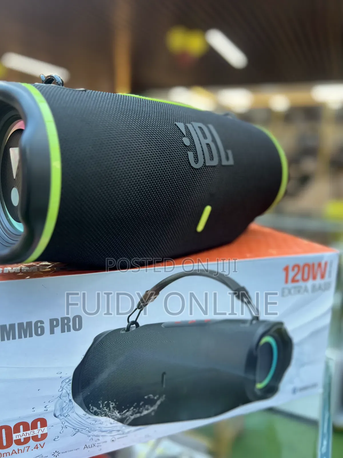 Title: JBL XTRMM6 PRO – 120W Extra Bass Wireless Speaker