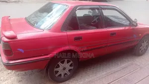 Toyota Corolla 1991 Red