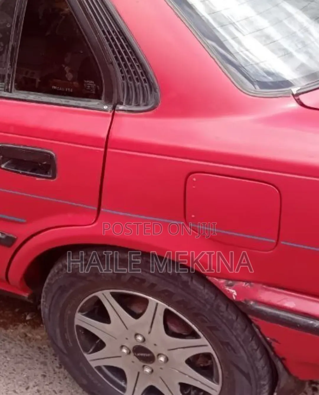 Toyota Corolla 1991 Red