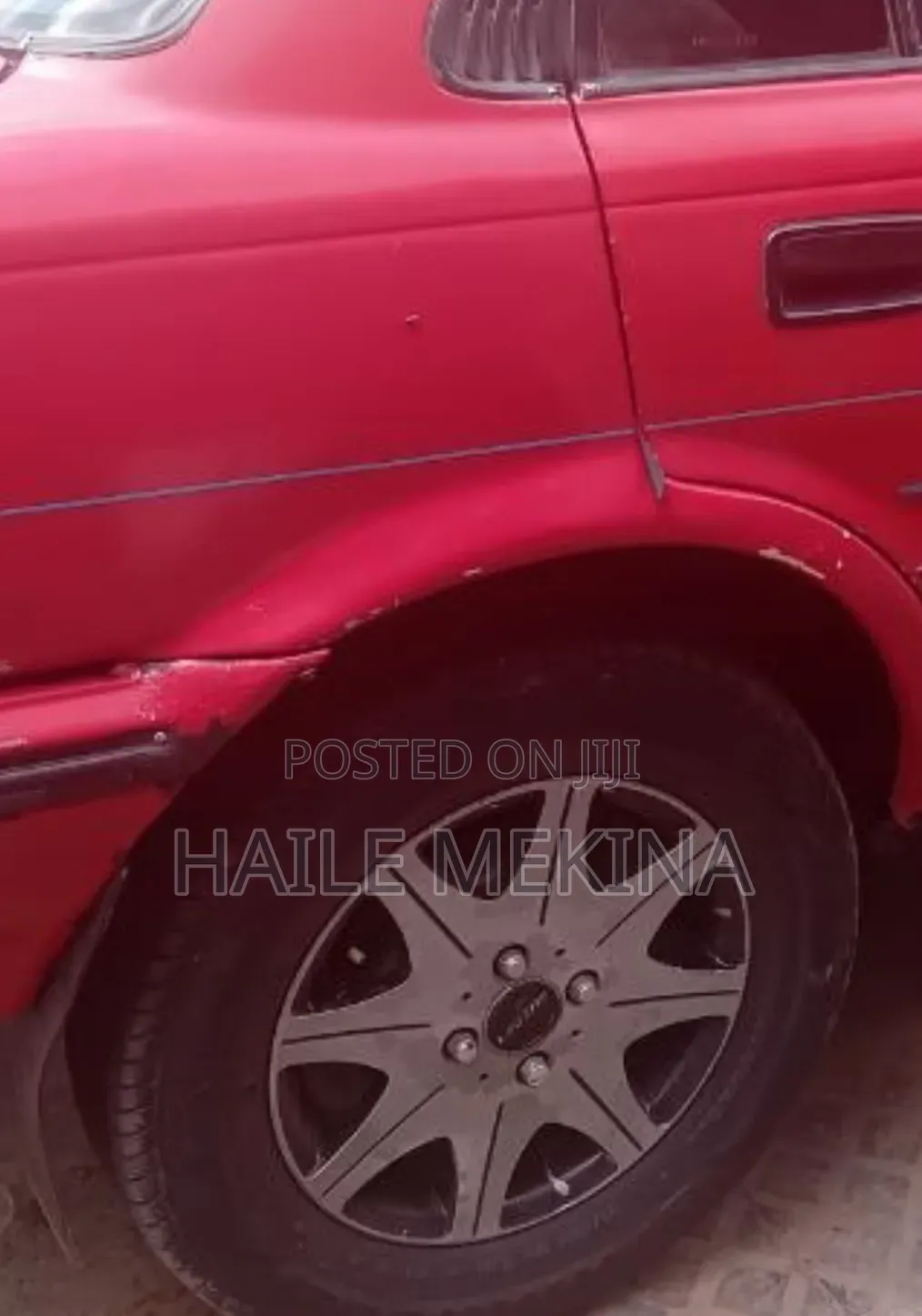 Toyota Corolla 1991 Red