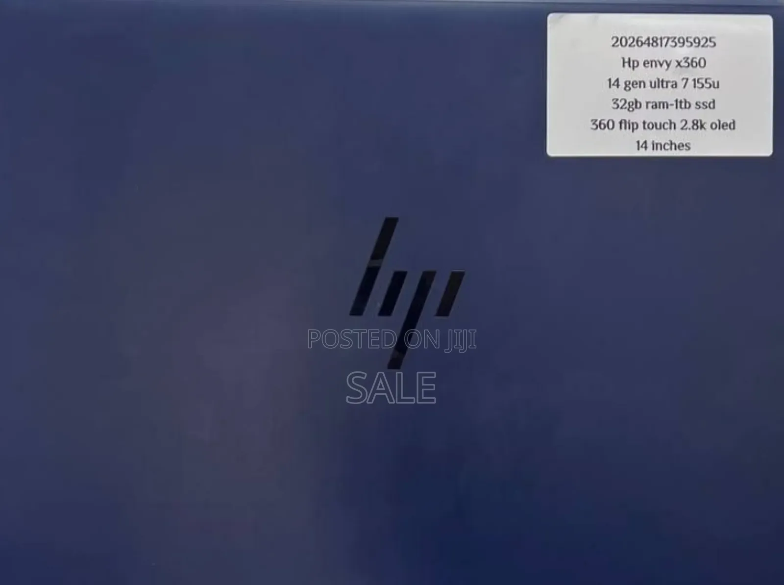 New Laptop HP Envy x360 32GB Intel Core Ultra 7 SSD 1T