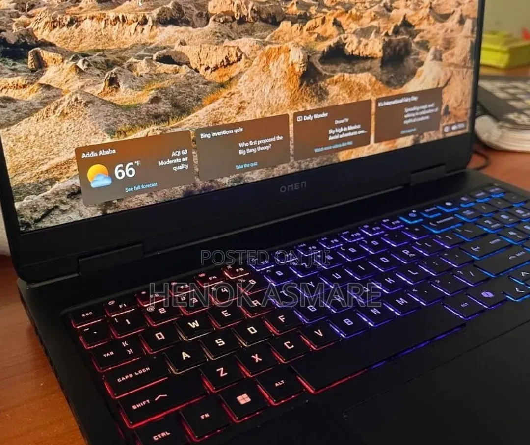 New Laptop HP Omen 16 32GB AMD Ryzen 9 SSD 1T