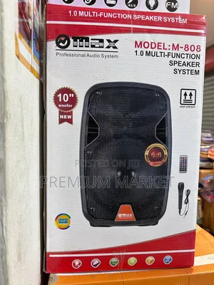 Bluetooth Speaker Max M-808 10 Inch 1.0 Multi-Function Speaker System