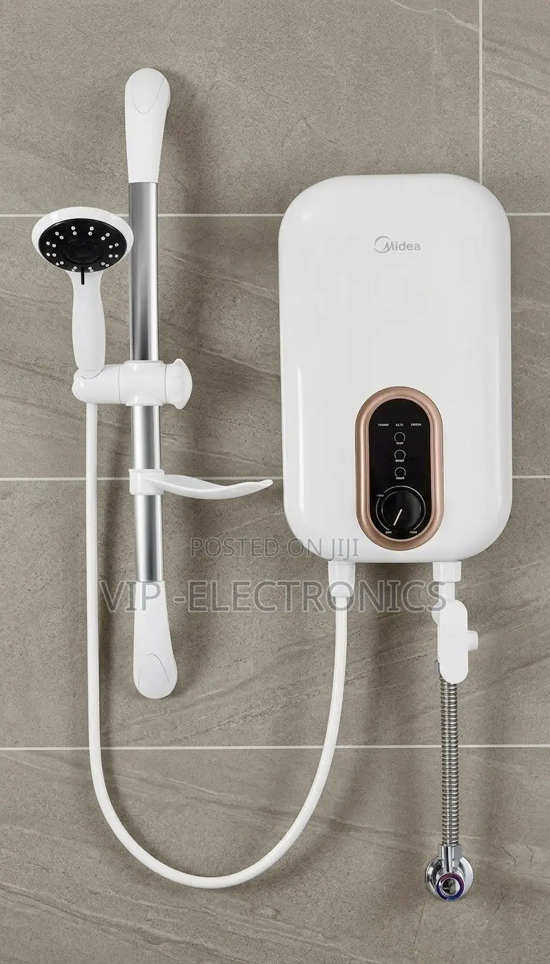Midea Instant Electric Shower Water Heater Fast Heating Copper Element