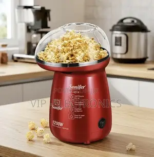 Sonifer Electric Popcorn Maker Powered by 1200W Appliance Uses a 360