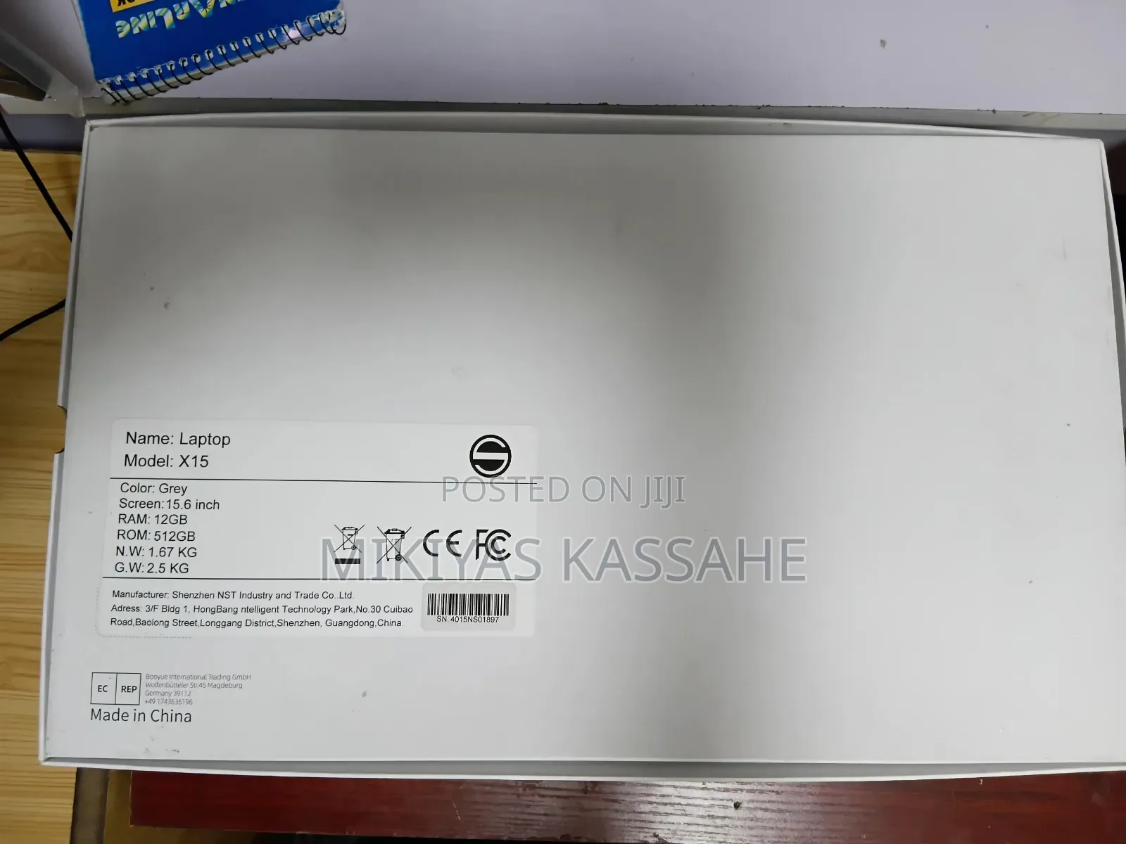 New Laptop 12GB Intel Core i5 SSD 512GB