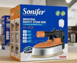 Sonifer Industrial Gravity Steam Iron 1800W Profesional Ironing System