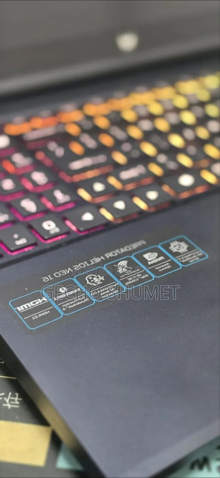 New Laptop Acer Predator Helios Neo 16 16GB Intel Core i9 SSD 1T