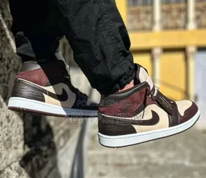 Nike Air #Jordan 1 SE Mid YMCA Paris" #High Unisex Shoes