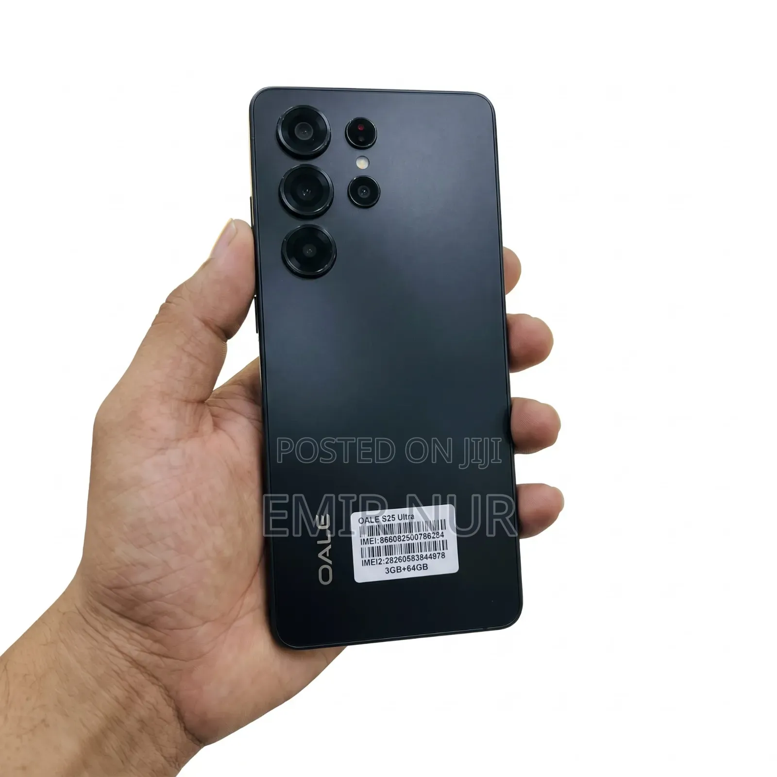 New Oale S25 Ultra 64 GB Black