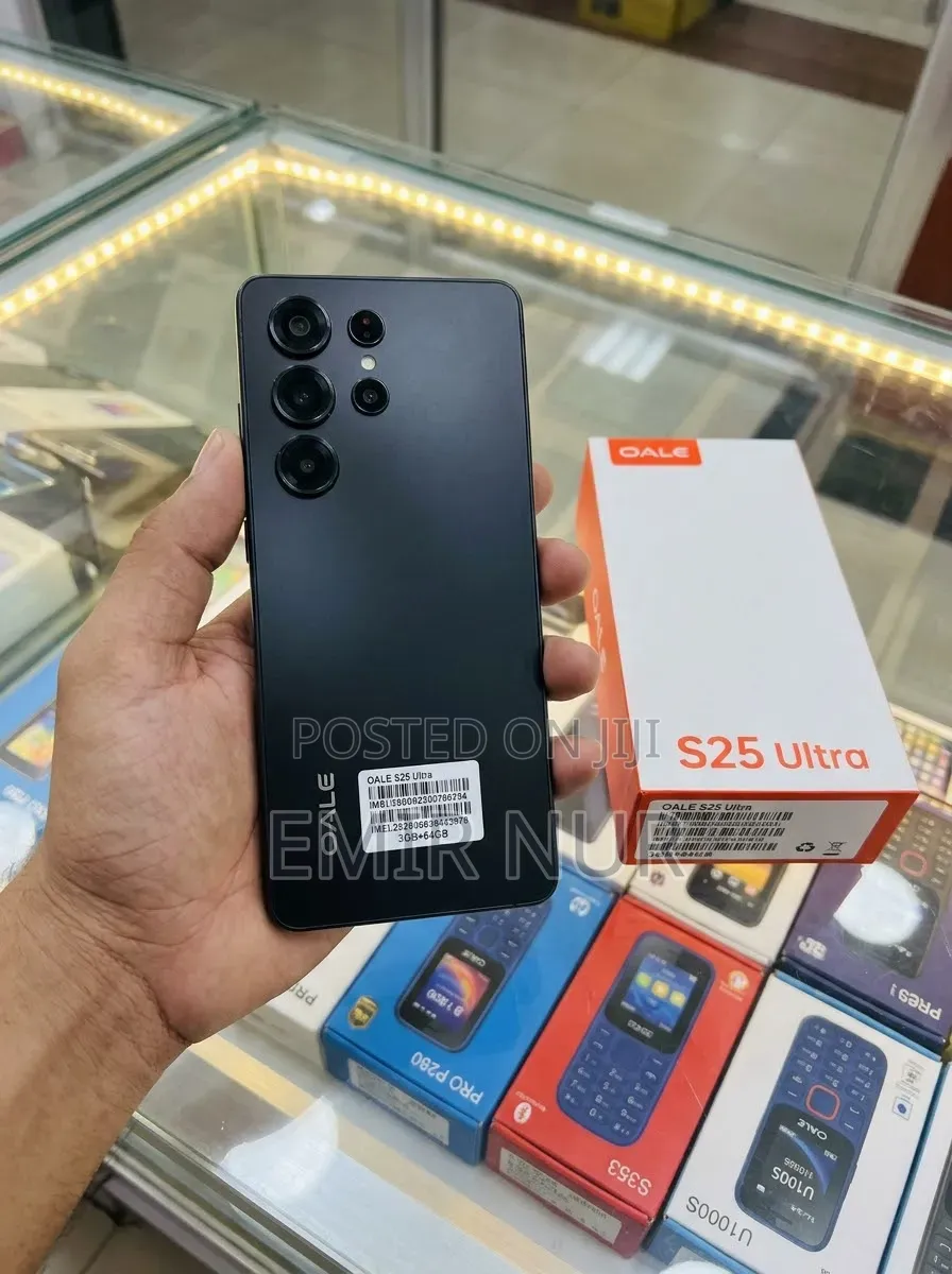 New Oale S25 Ultra 64 GB Black
