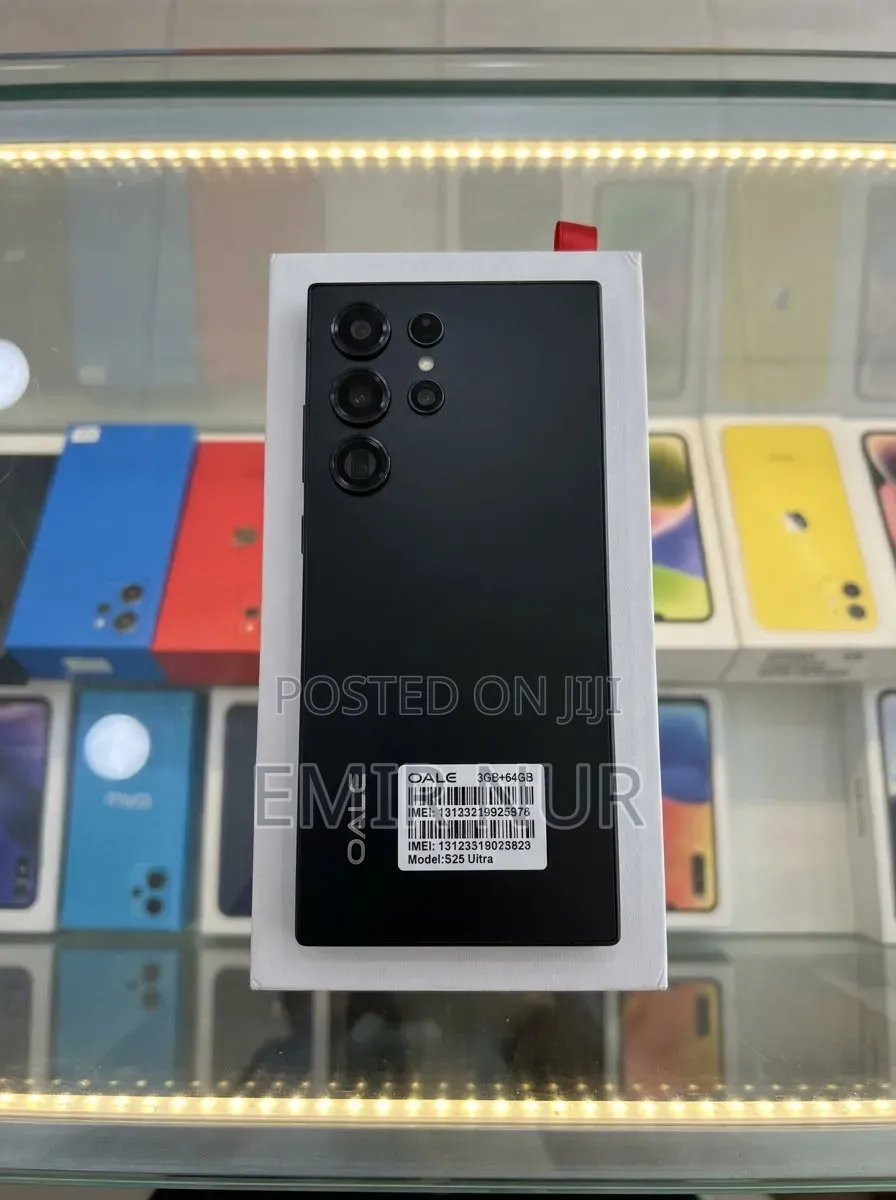 New Oale S25 Ultra 64 GB Black