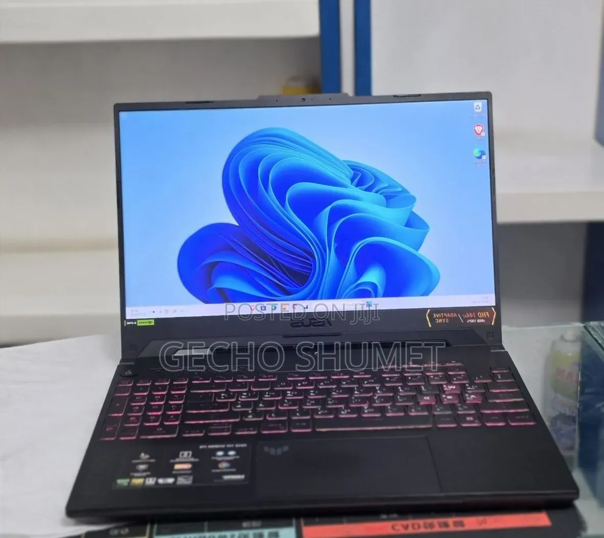 New Laptop Asus TUF Gaming F15 16GB Intel Core i7 SSD 1T