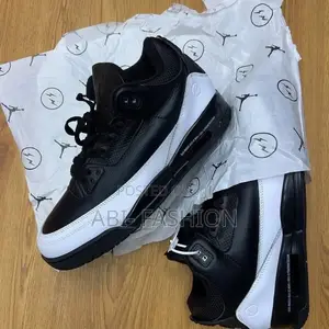 Air Jordan 3 Fragment Black White New Arrival Size 40, 41, 42, 43, 44