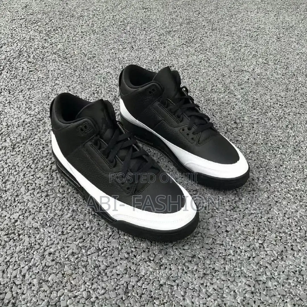 Air Jordan 3 Fragment Black White New Arrival Size 40, 41, 42, 43, 44