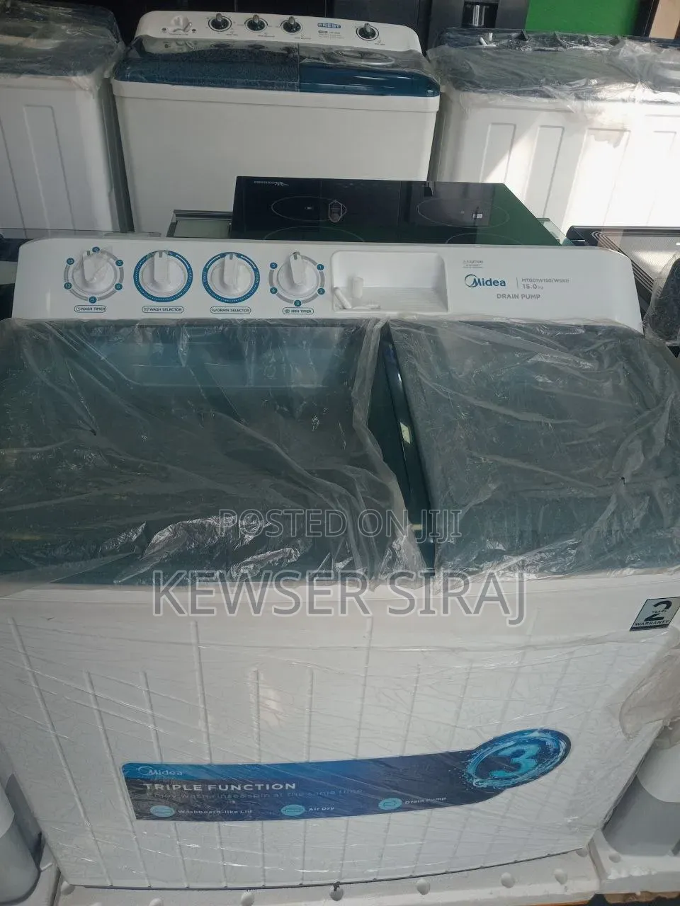 Midea 14kg Washing Machine Manual System