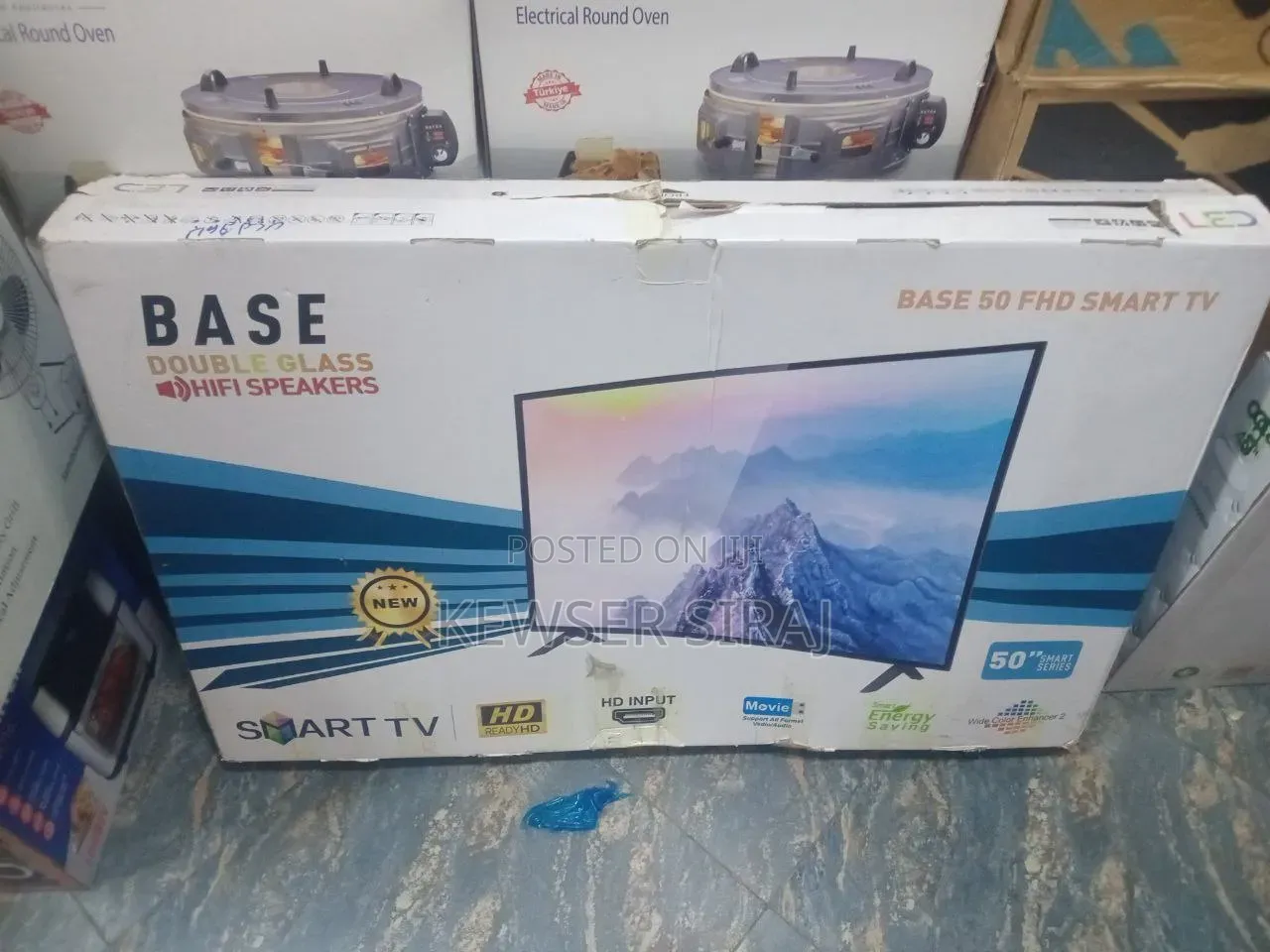 Base TV 50inche Led 4k Smart Android