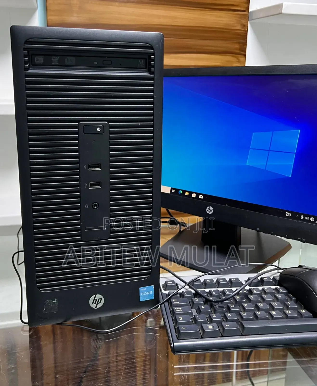 New Desktop Computer HP 280 G3 8GB Intel Core i7 HDD 500GB