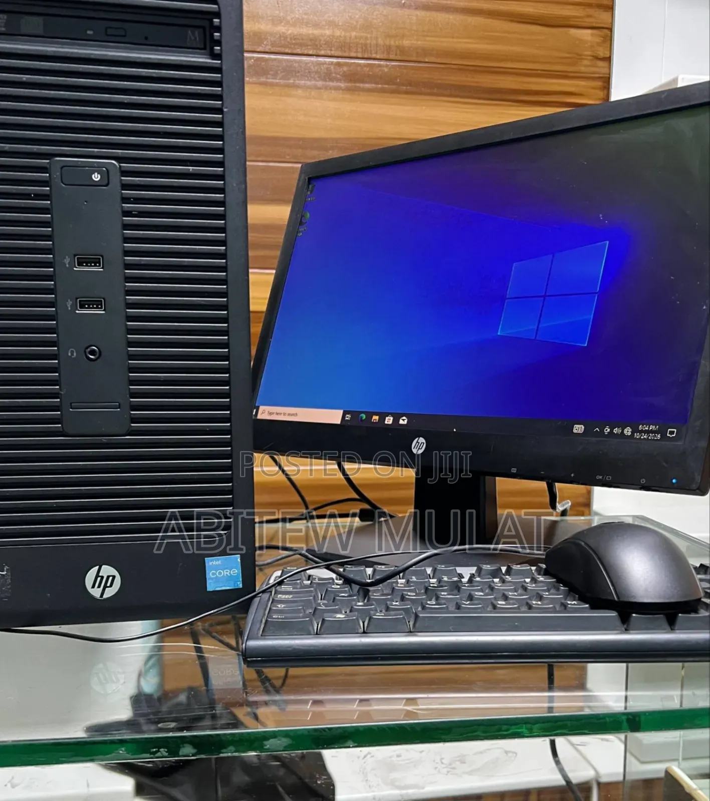 New Desktop Computer HP 280 G3 8GB Intel Core i7 HDD 500GB