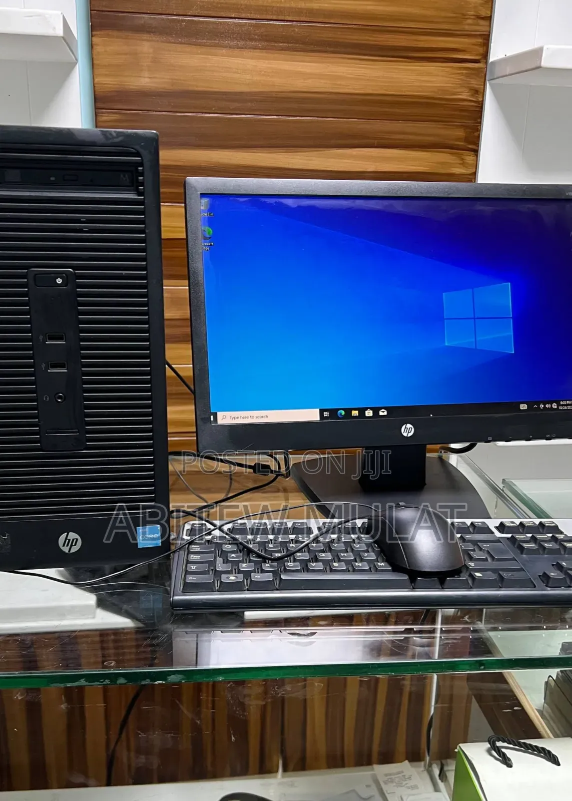 New Desktop Computer HP 280 G3 8GB Intel Core i3 HDD 500GB