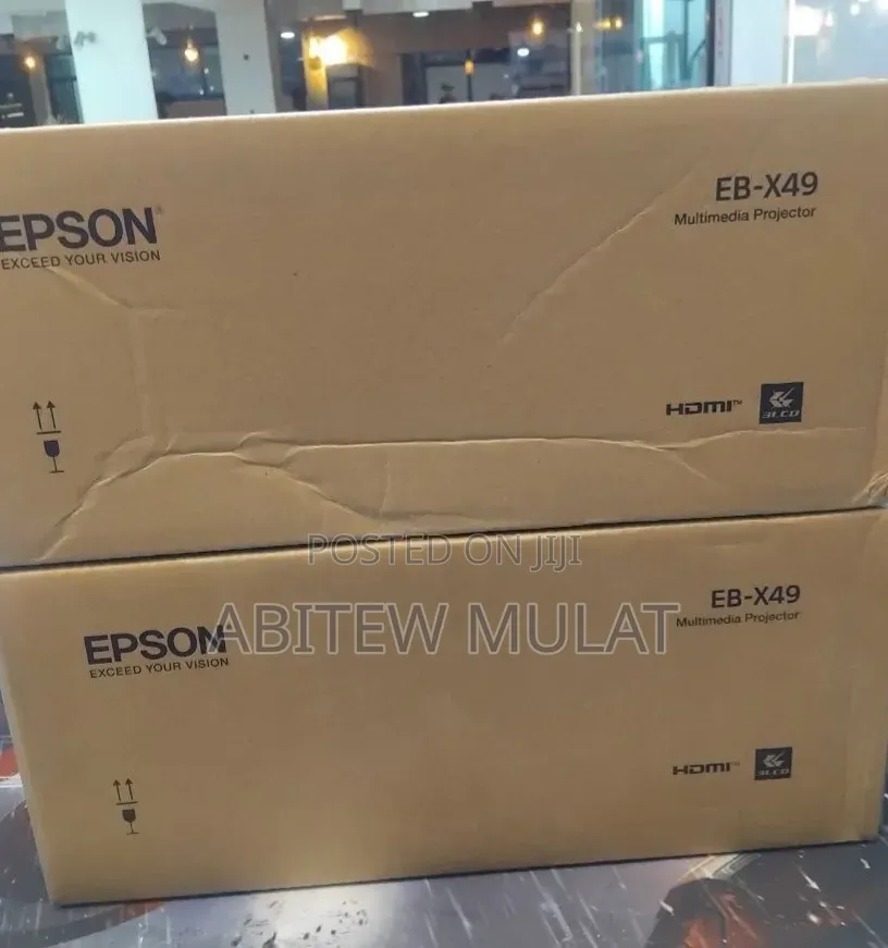 Brand New EPSON Projector Model Name: EB -X49
