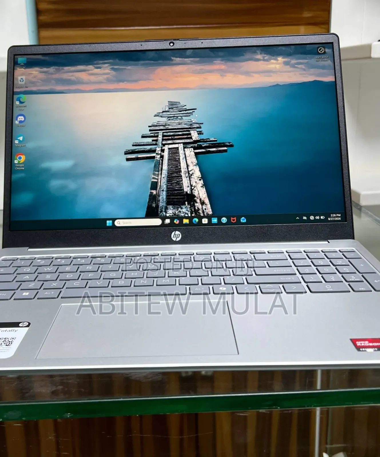 New Laptop HP Stream Notebook 8GB AMD Ryzen 5 SSD 512GB