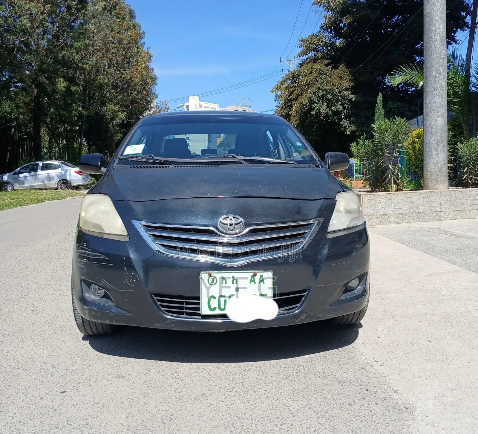 Toyota Yaris 2008 Blue