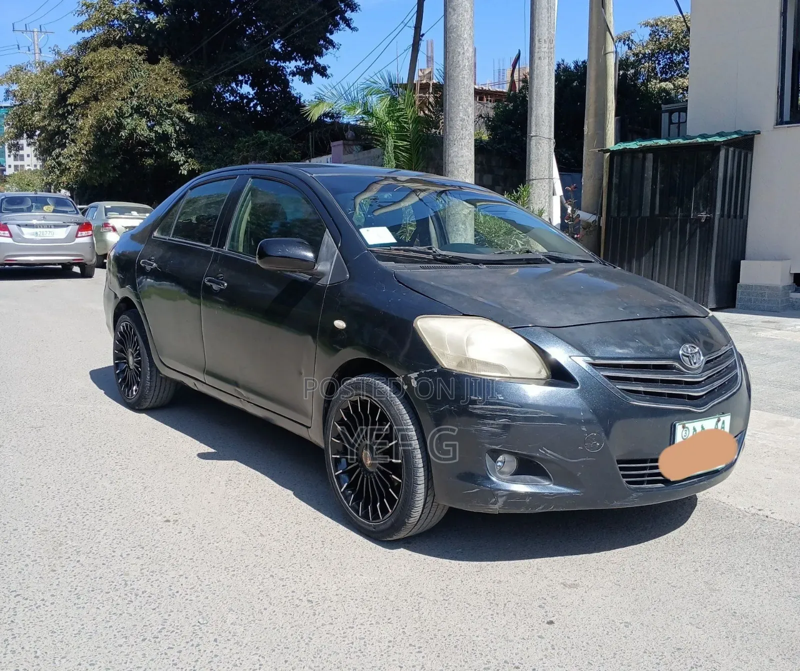 Toyota Yaris 2008 Blue