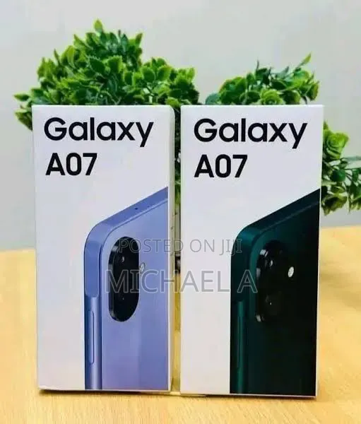 New Samsung Galaxy A07 5G 128 GB Black