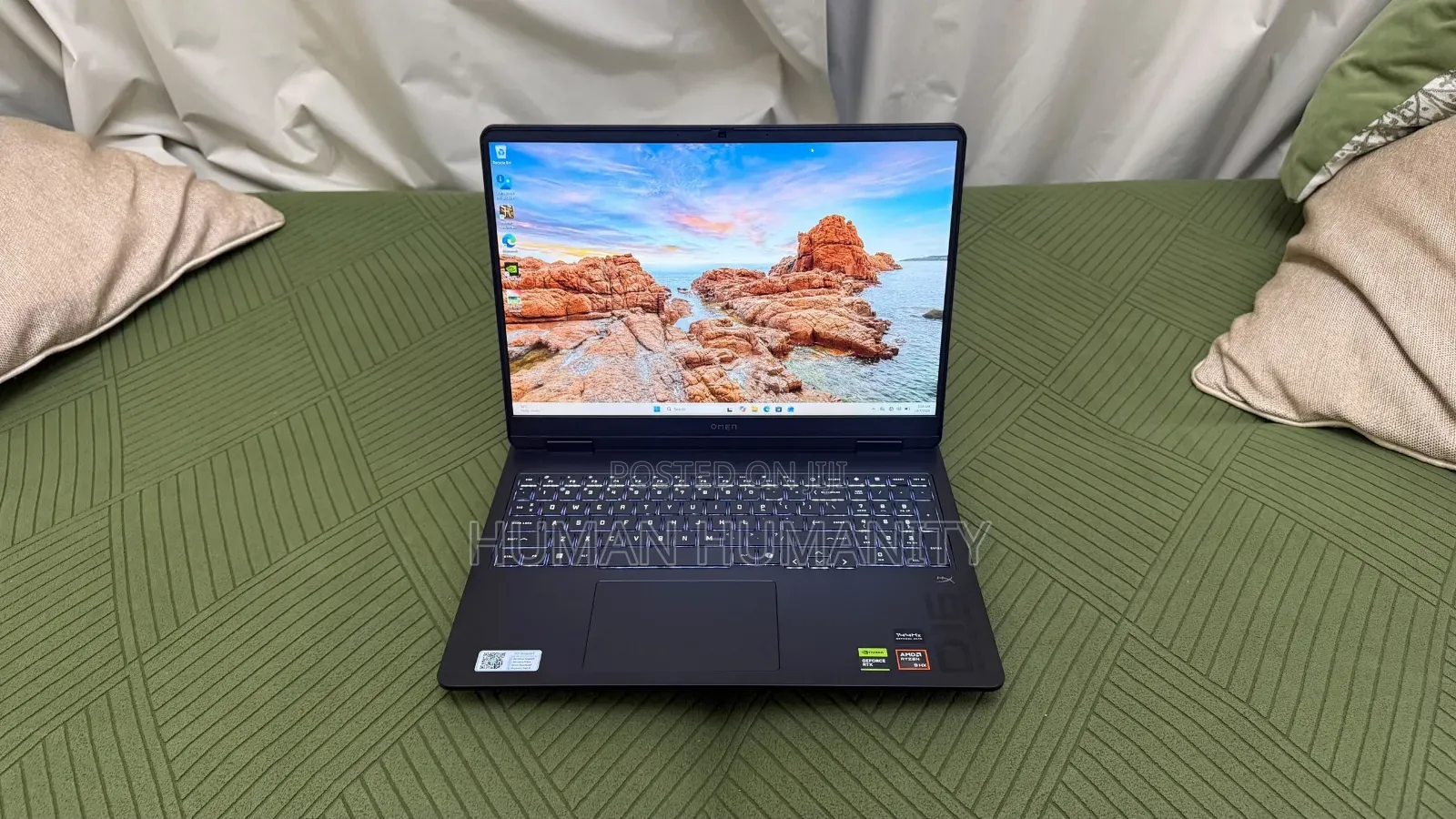 New Laptop HP Omen 16 16GB AMD Ryzen 9 SSD 1T