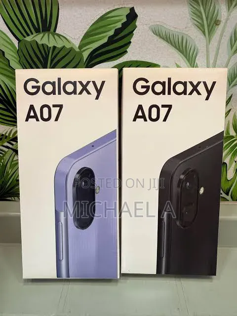 New Samsung Galaxy A07 5G 128 GB Black