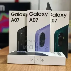 New Samsung Galaxy A07 5G 128 GB Black