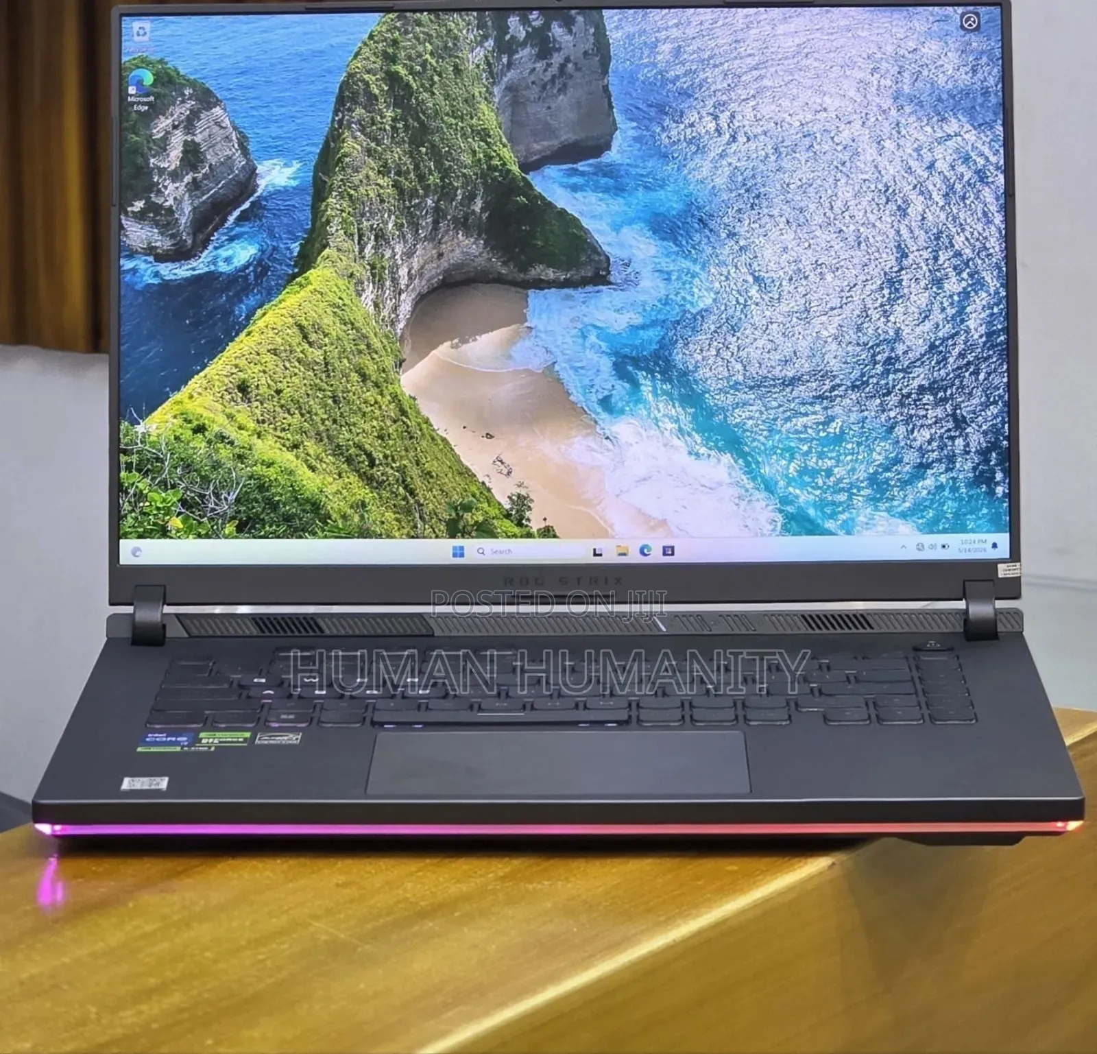 New Laptop Asus ROG Strix G16 G614 16GB Intel Core i7 SSD 1T