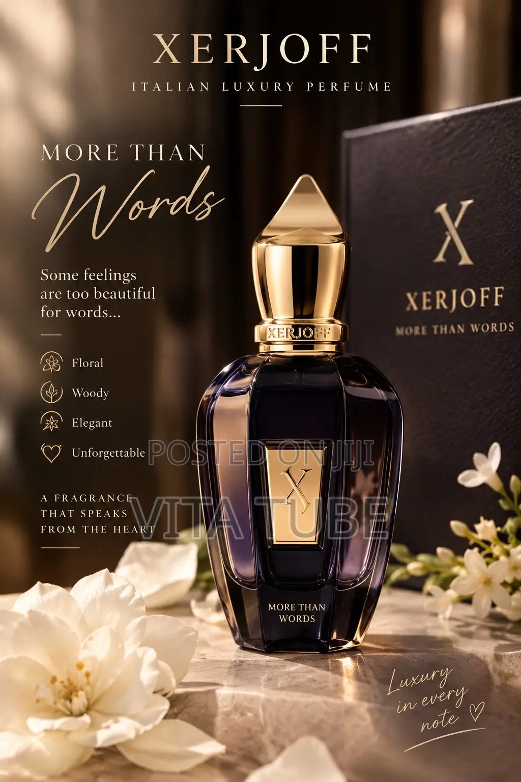 Xerjoff More Than Words EDP Luxury Perfume Elegant & Long-Lasting
