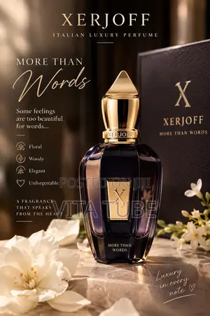 Xerjoff More Than Words EDP Luxury Perfume Elegant & Long-Lasting
