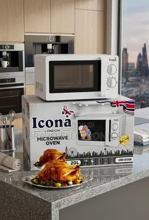   Icona 20l Microwave Oven — European Design