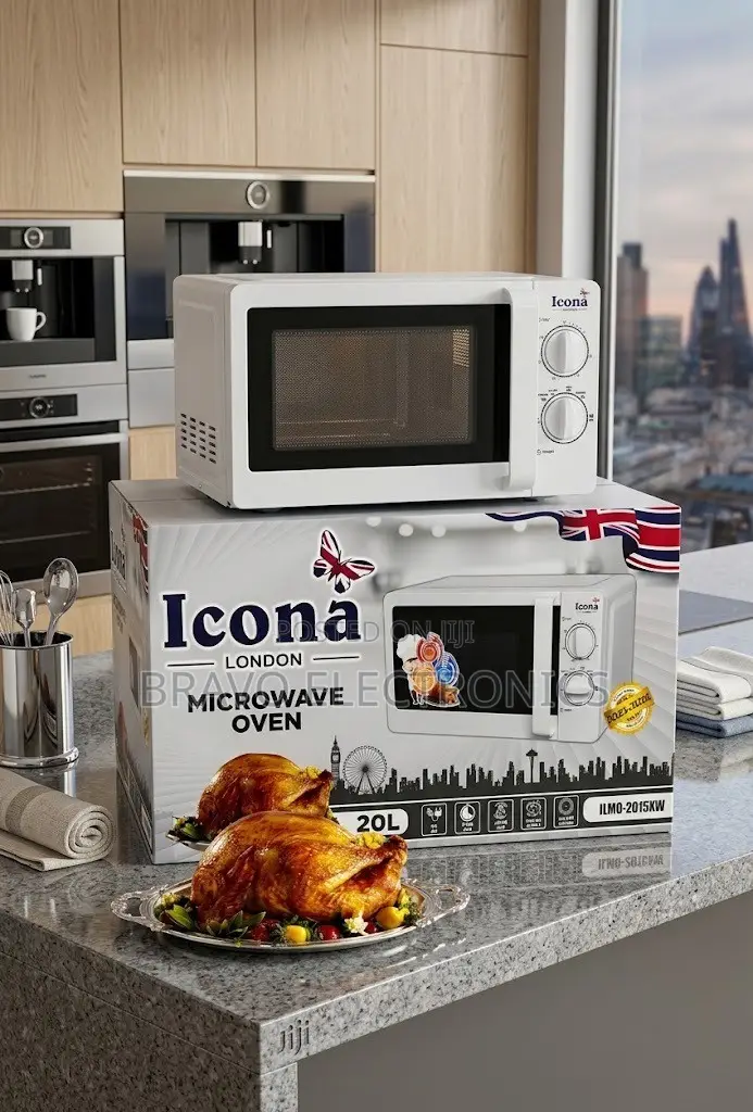  Icona 20l Microwave Oven — European Design