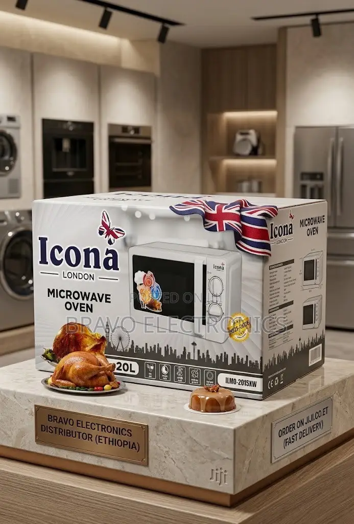   Icona 20l Microwave Oven — European Design