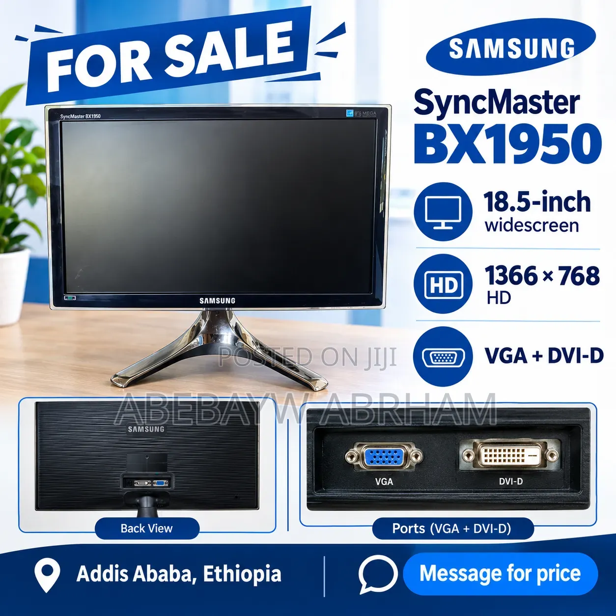 • Samsung SyncMaster Monitor